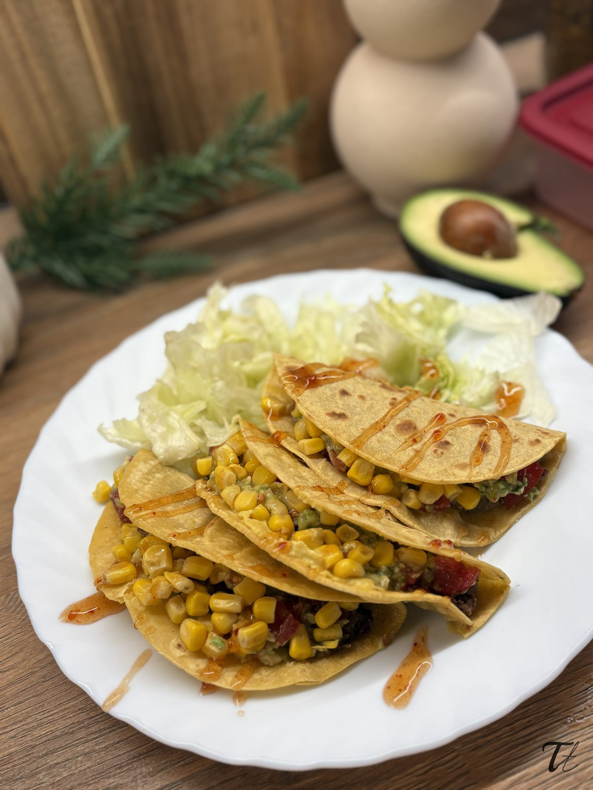 Lágyan fűszeres vegán taco 1 Lágyan fűszeres vegán taco