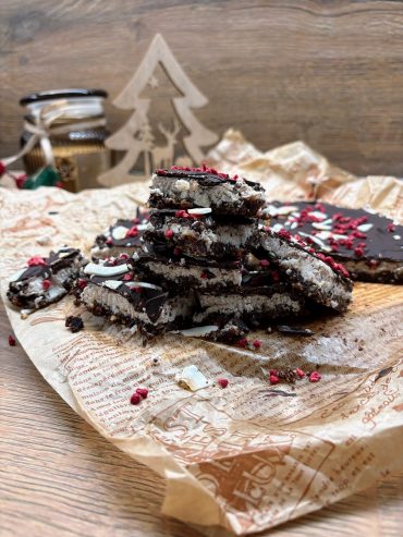Vegan bounty szelet