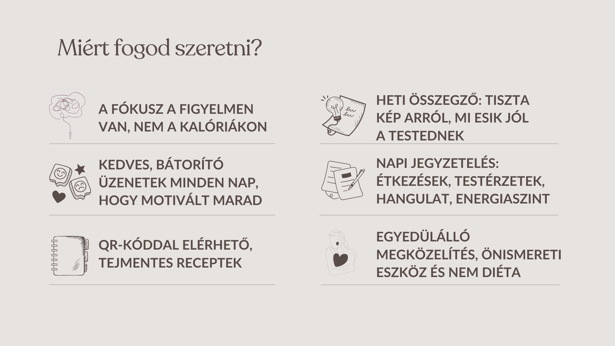 Tudatos étkezési napló 8 Tudatos napló