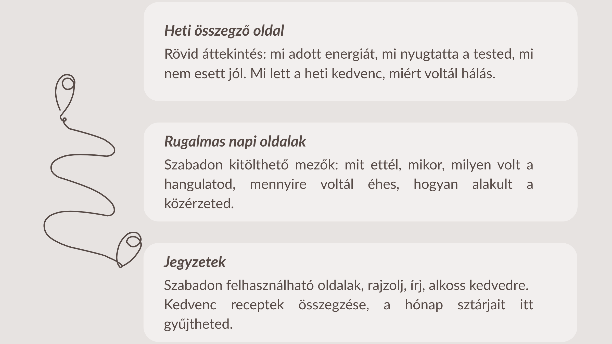 Tudatos étkezési napló 11 Tudatos napló